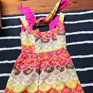 Modcloth Judith March Tie Back Party Dress Size Small